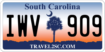 SC license plate IWV909