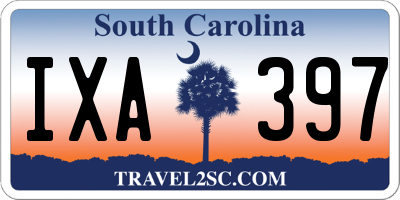 SC license plate IXA397