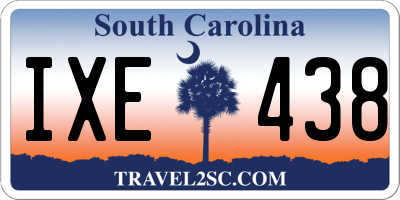 SC license plate IXE438