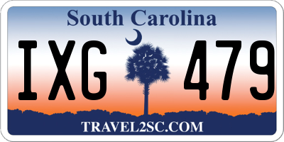 SC license plate IXG479