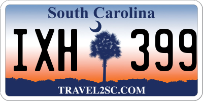 SC license plate IXH399