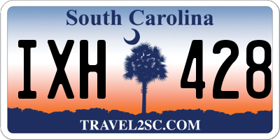SC license plate IXH428