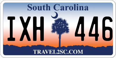SC license plate IXH446