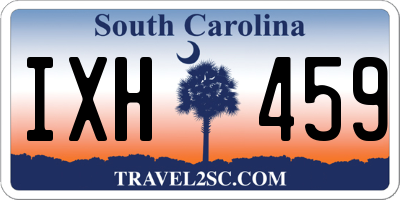 SC license plate IXH459