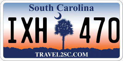 SC license plate IXH470