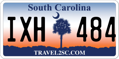 SC license plate IXH484