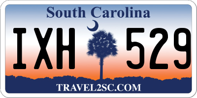 SC license plate IXH529