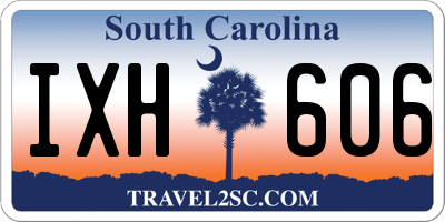 SC license plate IXH606