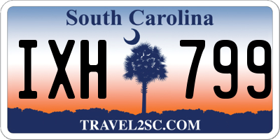 SC license plate IXH799