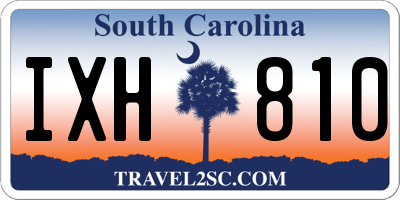 SC license plate IXH810