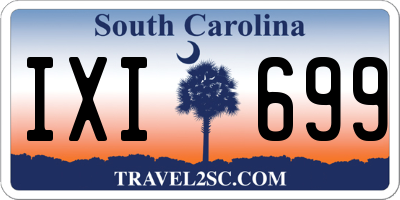 SC license plate IXI699