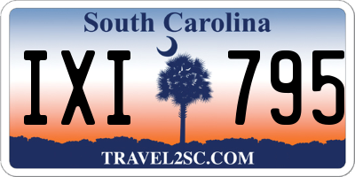 SC license plate IXI795