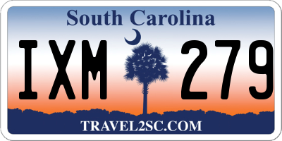 SC license plate IXM279