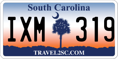 SC license plate IXM319
