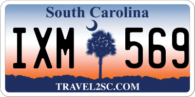 SC license plate IXM569