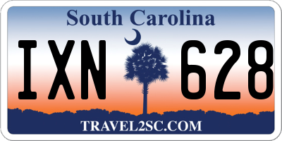SC license plate IXN628