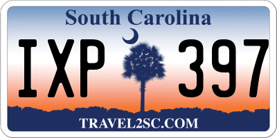 SC license plate IXP397