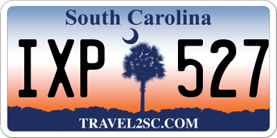 SC license plate IXP527