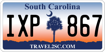 SC license plate IXP867