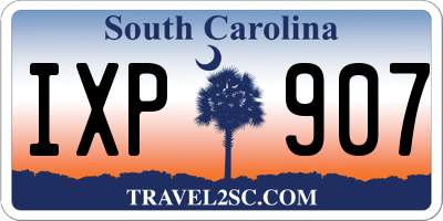SC license plate IXP907