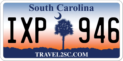 SC license plate IXP946