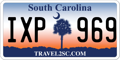 SC license plate IXP969