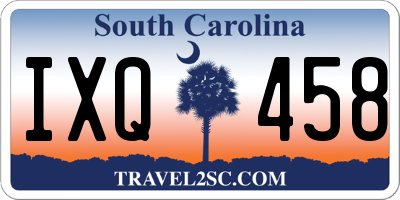 SC license plate IXQ458