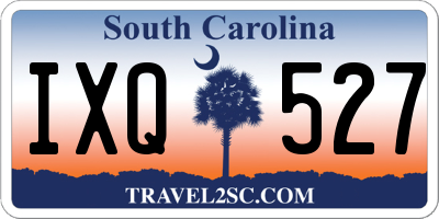 SC license plate IXQ527