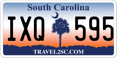SC license plate IXQ595