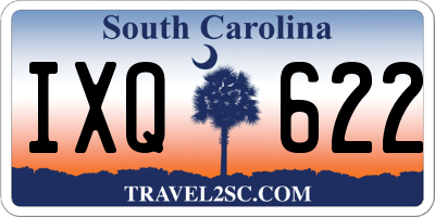SC license plate IXQ622