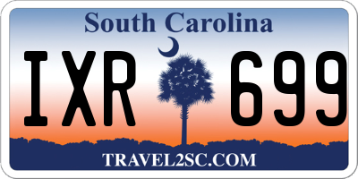SC license plate IXR699
