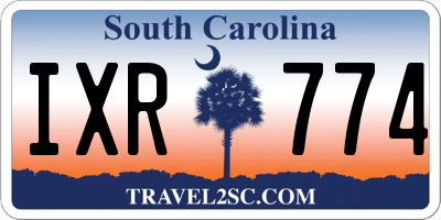 SC license plate IXR774