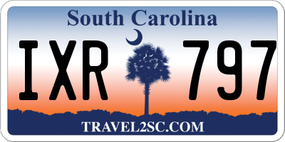 SC license plate IXR797