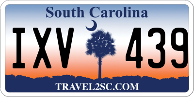 SC license plate IXV439
