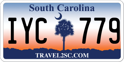 SC license plate IYC779