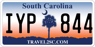 SC license plate IYP844