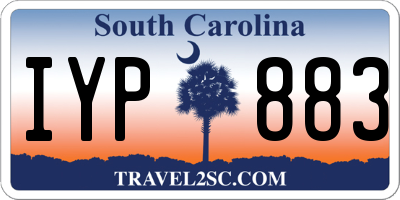 SC license plate IYP883