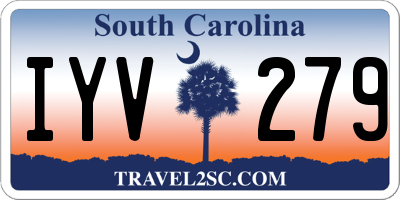 SC license plate IYV279