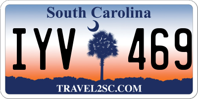 SC license plate IYV469