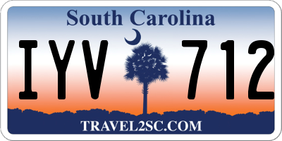 SC license plate IYV712