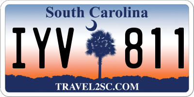 SC license plate IYV811