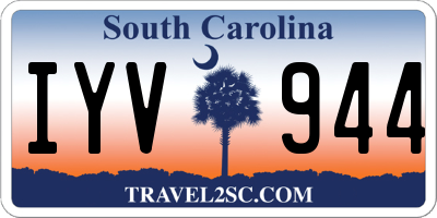 SC license plate IYV944