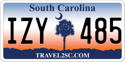 SC license plate IZY485
