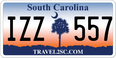 SC license plate IZZ557