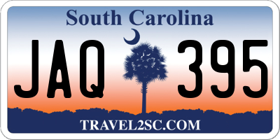 SC license plate JAQ395