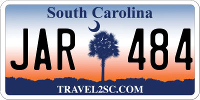 SC license plate JAR484