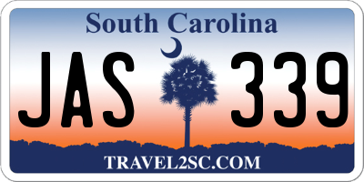 SC license plate JAS339