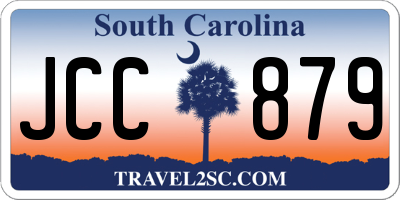 SC license plate JCC879