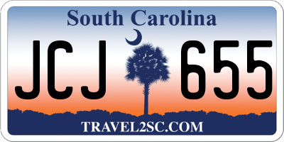 SC license plate JCJ655
