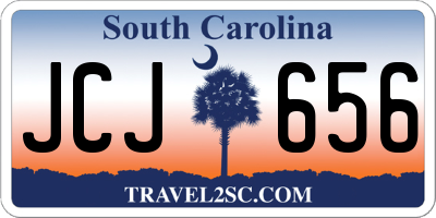 SC license plate JCJ656